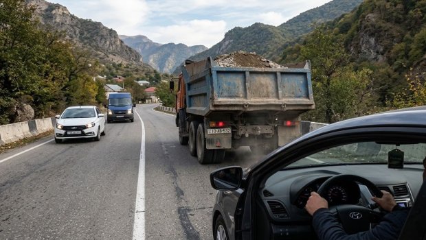 Yük maşını dayanıbsa, yanından keçə bilərsən? &ndash; Çoxları bunu səhv edir