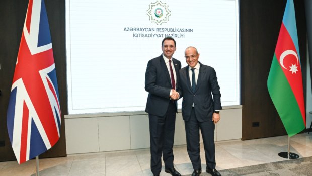 Azərbaycan ilə Birləşmiş Krallıq arasında iqtisadi əməkdaşlıq MÜZAKİRƏ OLUNDU - FOTO