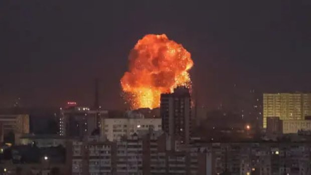 Rusiyadan ballistik raket HÜCUMLARI &ndash; Ukrayna şəhərləri belə vuruldu &ndash; ANBAAN VİDEO