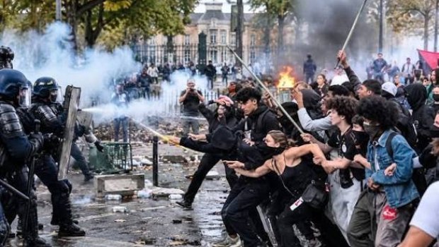 Məktəblilər Parisi &ldquo;PARTLADIR&rdquo; &ndash; Etirazlar Fransadakı hansı rəzillikləri ÜZƏ ÇIXARDI?