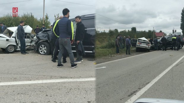 Qubada ağır qəza: ÖLƏN VAR - FOTO