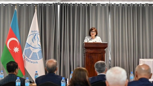 Sahibə Qafarova QHPŞ-nin iclasında - FOTO