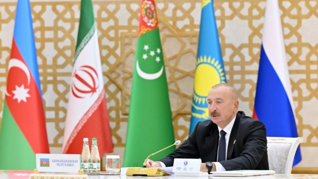 Prezident: &ldquo;Xəzərin nadir ekosisteminin qorunması bütün Xəzəryanı dövlətlərin ortaq vəzifəsidir&rdquo;