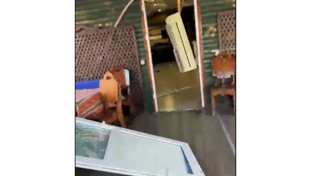 Kiyevə atılan ballistik raket Azərbaycan restoranını hədəf aldı &ndash; FOTO