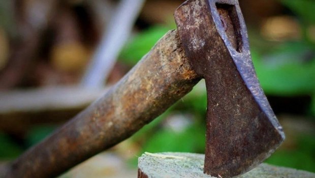 Araq almağa pul verməyən arvadını baltanın sapı ilə döydü