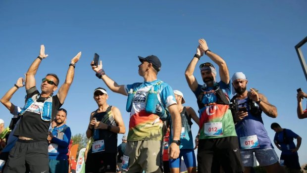 Atletlər Xankəndi Zəfər Meydanında finişə çatdı