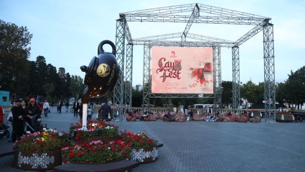 Dənizkənarı Bulvarda Çay Festivalından FOTOREPORTAJ