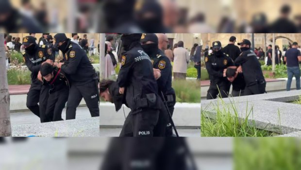 "28 May" metrosunun qarşısında kütləvi həbslər &ndash; Saxlanılanların sayı 200-ü keçdi?