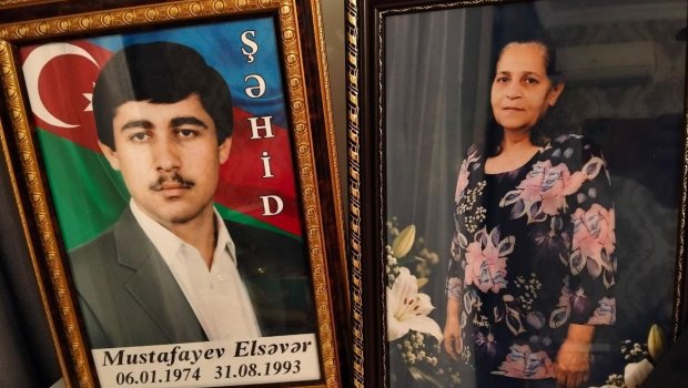 33 ildir itkin oğlunun yolunu gözləyən şəhid anası vəfat etdi - FOTO