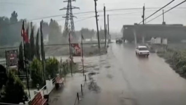 DYP Salyandakı ağır qəzanın görüntülərini yaydı &ndash; VİDEO