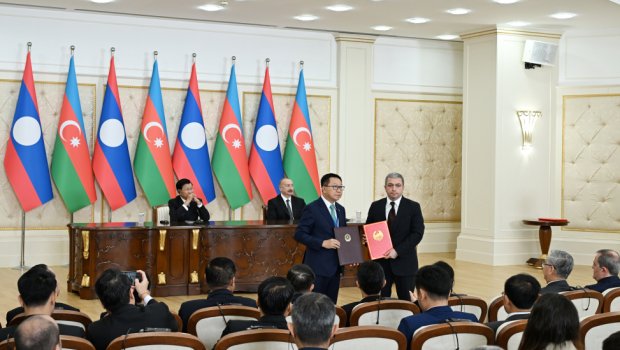 Azərbaycan ilə Laos arasında Birgə Bəyanat qəbul olundu - FOTO