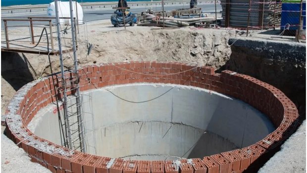 Novxanı-Pirşağı istiqamətində kanalizasiya kollektorunun tikintisinə başlanılır &ndash; FOTO