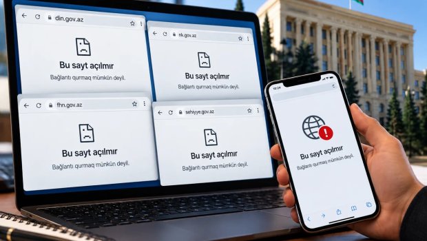Azərbaycanda bir sıra rəsmi qurumların saytları açılmır