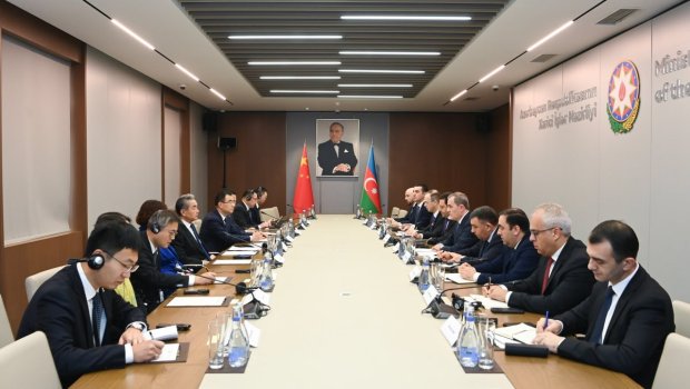 Ceyhun Bayramov çinli həmkarı ilə nəyi müzakirə etdi? - FOTO