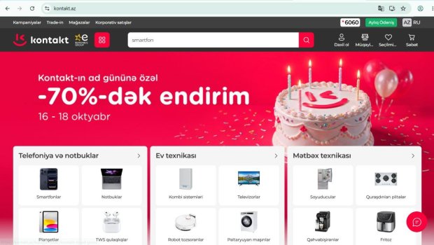 &ldquo;Kontakt&rdquo;dan ad günü sürprizi: kontakt.az-da yenilik var!