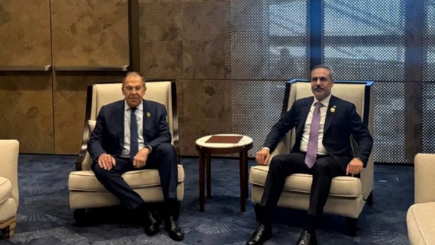 Hakan Fidan Bakıda Sergey Lavrovla görüşdü