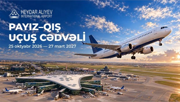 Bakı aeroportu payız-qış uçuş cədvəlinə KEÇİR