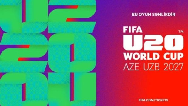 FİFA Azərbaycanda keçiriləcək dünya çempionatının rəsmi brendini TƏQDİM ETDİ