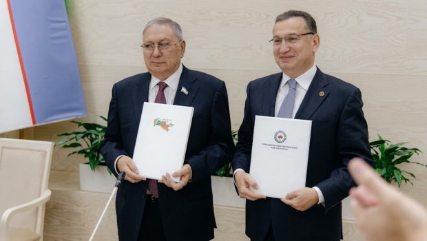 Azərbaycanla Özbəkistan arasında Memorandum imzalandı - FOTO