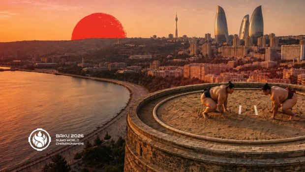 Bakıda sumo üzrə dünya çempionatının açılışı oldu - FOTO