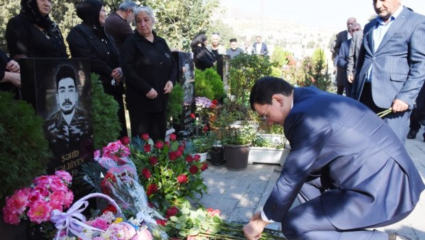 Vətən Müharibəsi şəhidi Şaiq Kəlbiyevin anım mərasimi keçirildi - FOTO
