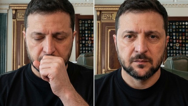 Zelenskinin canlı yayımda etdiyi hərəkət çaşqınlıq yaratdı &ndash; VİDEO