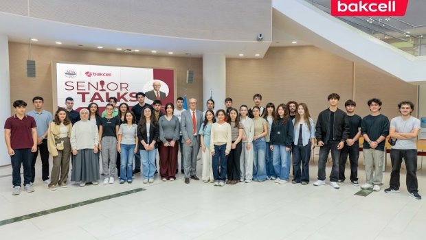 Bakcell-in baş icraçı direktoru ADA Universitetinin tələbələri ilə görüşüb &ndash; FOTO