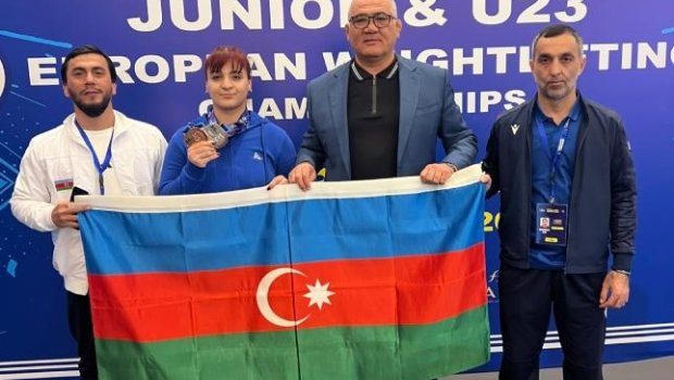 Atletimiz Avropa birinciliyində 3 medal QAZANDI