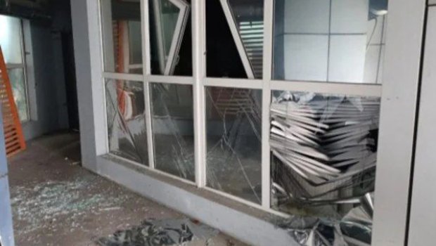 Rusiyanın Kiyevə hücumu zamanı Azərbaycan təşkilatının ofisinə ziyan dəydi - FOTO