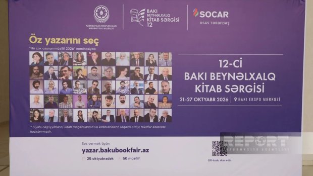 XII Bakı Beynəlxalq Kitab Sərgisi açıldı - FOTO