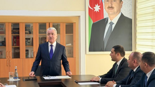 Yardımlının yeni icra başçısı kollektivə təqdim edildi &ndash; FOTO 