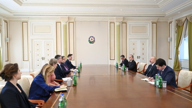 İlham Əliyev Niderlandın xarici işlər nazirini qəbul etdi &ndash; FOTO