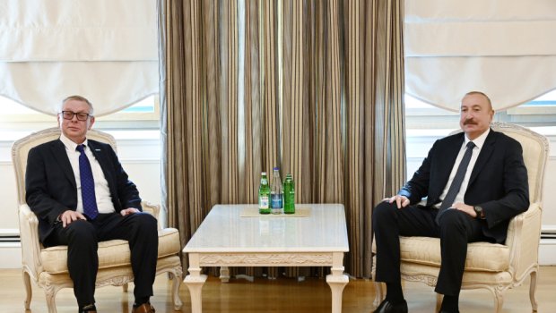 İlham Əliyev Aleksandr Zuyevi qəbul etdi