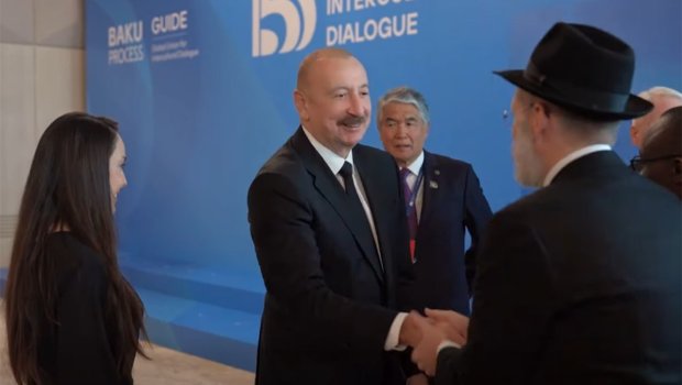 Prezident qonaqlarla görüşdü &ndash; VİDEO