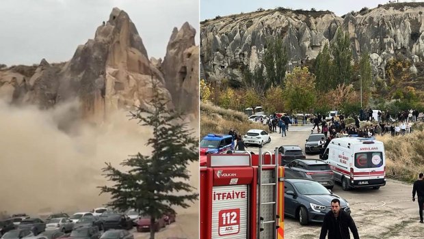 Türkiyədə qaya uçqunu: 2 ölü, 1 yaralı var &ndash; FOTO-VİDEO