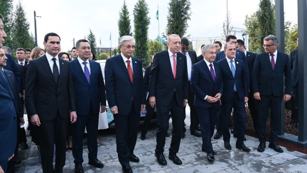Ceyhun Bayramov Türk Dövlətləri Sivilizasiya Parkının açılışında iştirak etdi - FOTO
