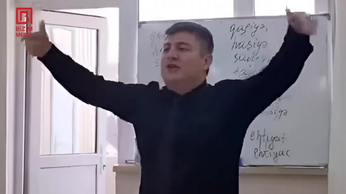 Dərsi rep formasında keçən müəllimə REAKSİYA – VİDEO