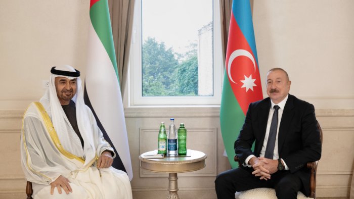 Prezidentlərin Şuşada təkbətək görüşü keçirildi – FOTO