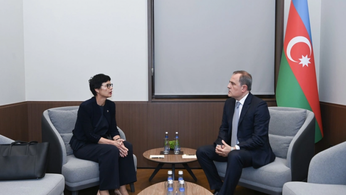 Ceyhun Bayramov AK komissarı ilə bölgədəki vəziyyəti müzakirə etdi - FOTO