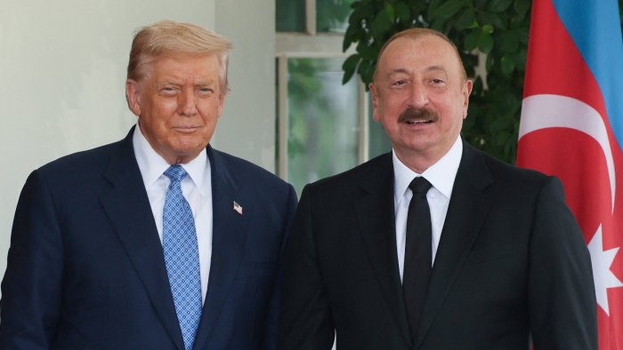 Trampdan İlham Əliyevə: “Mən Sizinlə həqiqətən fəxr edirəm” - FOTO