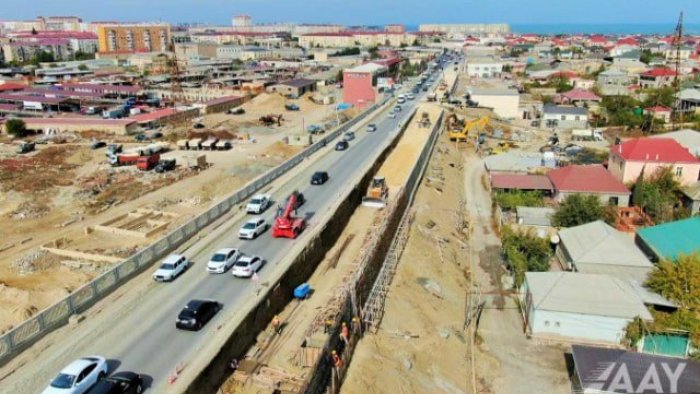 Saray körpüsünə gedən yolda genişləndirmə işləri BU TARİXDƏ bitəcək – RƏSMİ– VİDEO