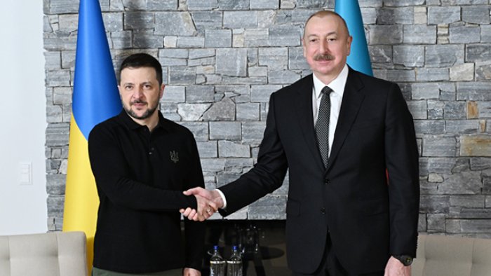 Zelenskidən İlham Əliyevə MƏKTUB