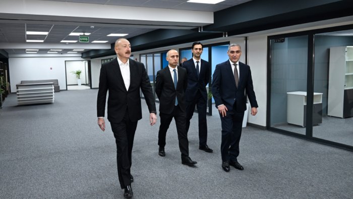 Prezident Qarabağ Universitetinin Biznes və iqtisadiyyat fakültəsinin binasının AÇILIŞINDA - FOTO