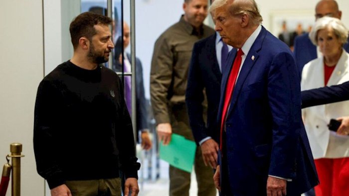 Tramp Zelenski ilə görüşdə: Bu ya bitəcək, ya da çox uzun müddət davam edəcək