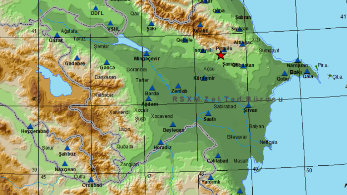 Azərbaycanda zəlzələ BAŞ VERDİ