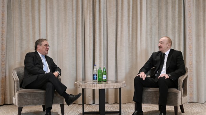 İlham Əliyev Armin Laşetlə GÖRÜŞDÜ &ndash; FOTO