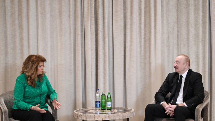 Prezident İlham Əliyev Münxendə Bolqarıstan prezidenti ilə görüşüb - FOTO/VİDEO