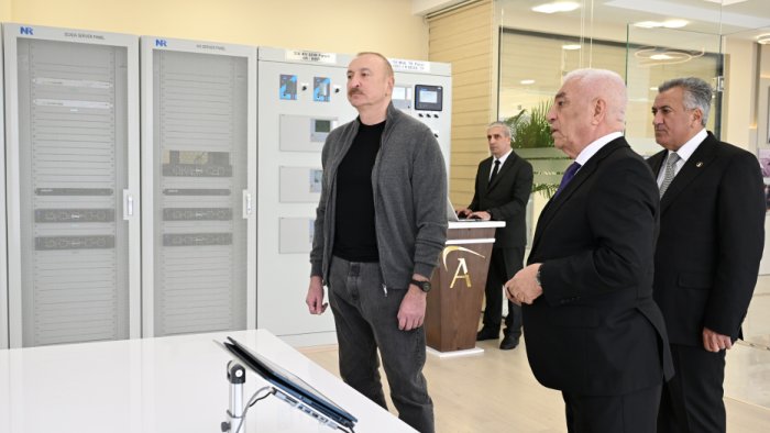 Prezident &ldquo;Abşeron&rdquo; Batareya Enerji Saxlanc Mərkəzinin açılışında &ndash; FOTO