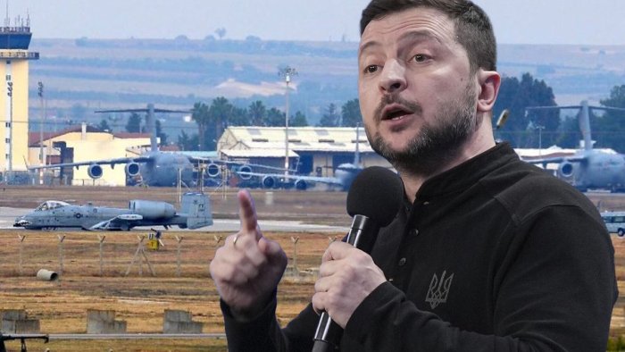 Zelenskidən şok AÇIQLAMA: Rusiya İncirlik Hava Bazasını izləyir