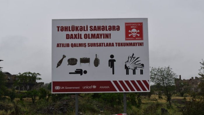 Ağdərədəki mina partlayışı ilə bağlı BİRGƏ MƏLUMAT